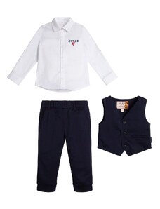 Chlapecký společenský komplet košile, vesta a kalhoty GUESS GENTLEMAN