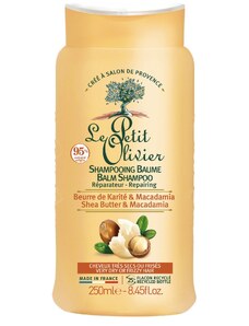 Obnovující šampón pro velmi suché a kudrnaté vlasy Le Petit Olivier, 250 ml
