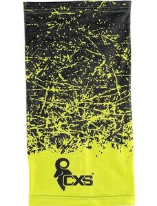 CANIS SAFETY CXS LORY šátek multifunkční černo žlutý 23 x 45 cm
