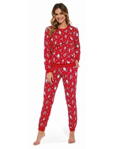 Cornette 163-335 červené dámské pyžamo