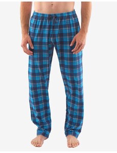 GINA pánské kalhoty dlouhé pyžamové 79141P - měsíc lékořice