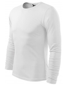 Malfini Pánské triko s dlouhým rukávem, bílá