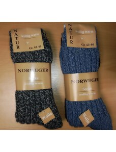 VLNA extra teplé vlněné ponožky TRENDY SOCKS 39-42