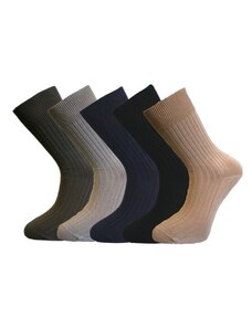 Fuxy FINE MAN pánské bavlněné ponožky - 100% bavlna černá 50-51