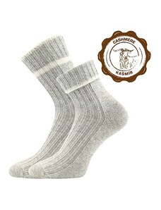 CIVETTA silné pletené ponožky z kašmíru VoXX