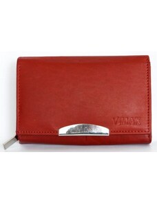 Kožená červená peněženka