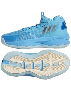 Dětské Unisex basketbalové boty Adidas Dame 8 modré