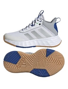 Dětské Unisex basketbalové boty Adidas OwnTheGame 2.0 šedé