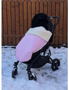 Kaarsgaren Baby pink zimní deka merino nepadací
