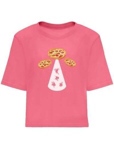 Tamina Cropped tričko Pizza UFO