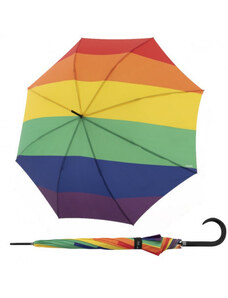 Doppler Modern Art Pride Rainbow - holový vystřelovací deštník