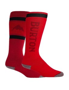 Burton zimní ponožky Weekend Midweight 2pack Socks 2022 Womens Tomato