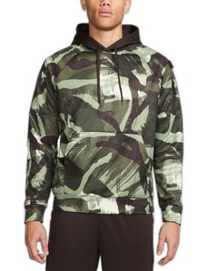 Mikina kapucí Nike Therma-FIT Men Allover Camo Fitne Hoodie dq6949-220