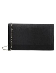 No Label Černá společenská crossbody kabelka s řetízkem „Ruby“