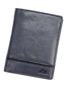 Pánská kožená peněženka EL FORREST 859-33 RFID modrá