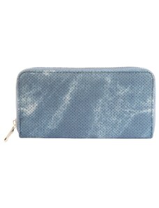 Dámská peněženka Charm, imitace kůže, modrá