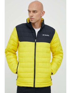 Sportovní bunda Columbia Powder Lite Jkt žlutá barva, 1698001