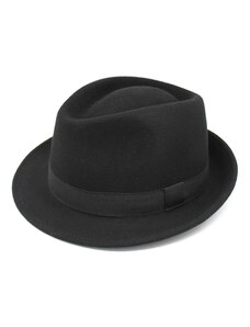 Hologramme Paris Unisex vlněný klobouk Claude černý