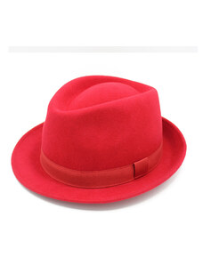 Hologramme Paris Unisex vlněný klobouk Claude červený