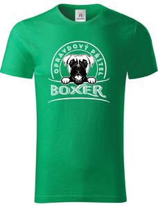123triko.cz Boxer - Pánské tričko Native z organické 100% bavlny - S