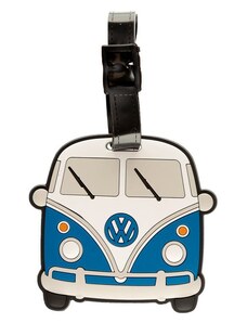 Jmenovka na zavazadlo Volkswagen Campervan VW T1, modrá