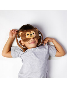 Relaxeazzz cestovní polštářek & maska na oči Opice