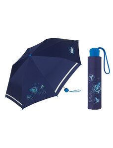 Scout Kosmos chlapecký skládací deštník s reflexním páskem
