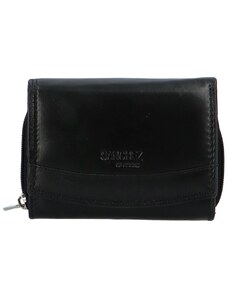 Sanchez Casual Luxusní dámská kožená peněženka Skope, černá