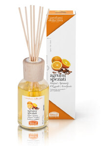 Helan Agrumi Speziati Aroma difuzér s tyčinkami kořeněné citrusy 100 ml