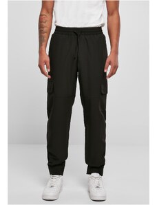 UC Men Pohodlné vojenské kalhoty černé