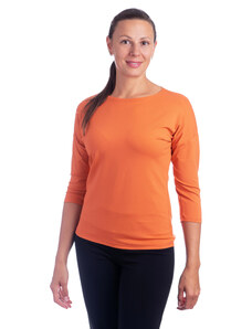 Kulpa K22-001 - dámské oranžové tričko s 3/4 rukávem