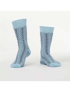 FASARDI Pánské ponožky s modrým vzorem