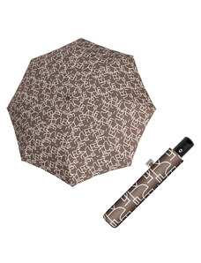 Doppler Magic Carbonsteel CLARITY - dámský plně automatický deštník růžová