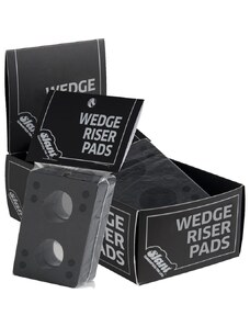 GLOBE SLANT WEDGE RISERS 12PK - černá