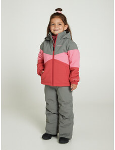 Dívčí lyžařská bunda Protest ALICE zelená/růžová