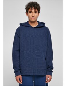 UC Men Oversized Waffle Hoody tmavě modrá