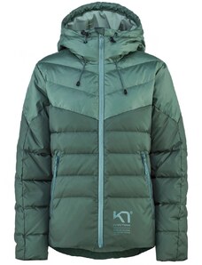 Dámská péřová bunda Kari Traa Tirill Down Jacket Zelená