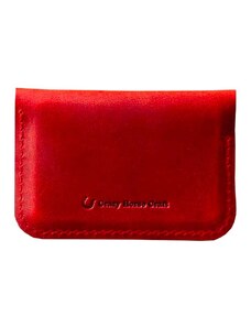 Crazy Horse Craft Kožená business peněženka red
