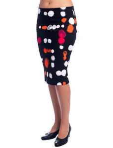 Kulpa K22-040 - dámská sukně barevné koule