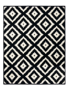 Hanse Home Collection koberce Kusový koberec Hamla 105477 Black Cream - 80x200 cm