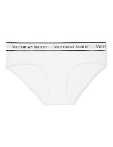 Victoria's Secret bílé klasické kalhotky Logo