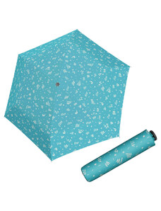 Doppler Zero99 MINIMALLY - ultralehký skládací deštník tyrkysová