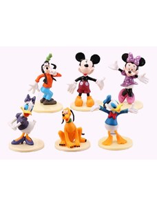 Disney Figurky Mickey Mouse s podstavcem 6 ks