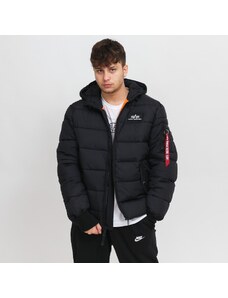 Alpha Industries Hooded Puffer Alpha FD black