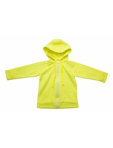 Babu Dětská mikina na zip neon yellow