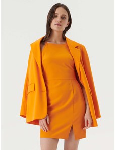 Sinsay - Mini šaty na ramínka - oranžová