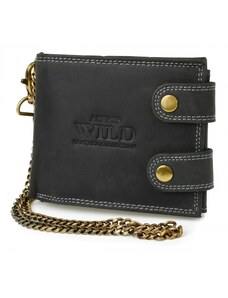 Pánská peněženka Always Wild N2900 z kvalitní kůže - černá
