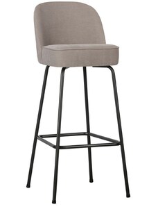 Hoorns Pískově hnědá látková barová židle Tergi 79 cm