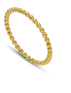 ORNAMENTI Pozlacený prstýnek Minimalist gold