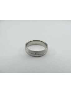 Ocelový prsten 008360